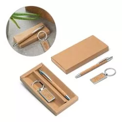 Kit esferográfica e chaveiro Personalizado Kit esferográfica e chaveiro Personalizado