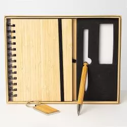 Kit Executivo Ecológico 3 Peças Personalizado Kit Executivo Ecológico 3 Peças Personalizado