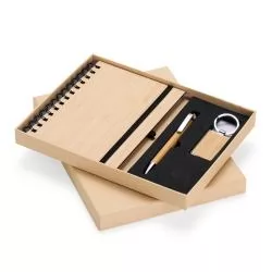 Kit Executivo Ecológico 3 Peças Personalizado Kit Executivo Ecológico 3 Peças Personalizado