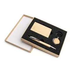 Kit Executivo Ecológico 3 Peças Personalizado Kit Executivo Ecológico 3 Peças Personalizado