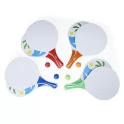Kit Frescobol MDF Personalizado Kit Frescobol MDF Personalizado