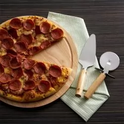Kit Pizza 2 Peças com Tábua Personalizado