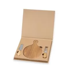 Kit Queijo 3 Peças Personalizado Kit Queijo 3 Peças Personalizado