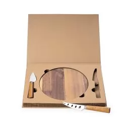 Kit Queijo 3 Peças Personalizado Kit Queijo 3 Peças Personalizado