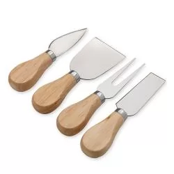 Kit Queijo 4 Peças Personalizado Kit Queijo 4 Peças Personalizado
