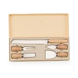 Kit Queijo 5 peças Personalizado Kit Queijo 5 peças Personalizado