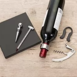 Kit Vinho 5 Peças Personalizado Kit Vinho 5 Peças Personalizado