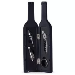 Kit Vinho Garrafa 4 peças Personalizado Kit Vinho Garrafa 4 peças Personalizado