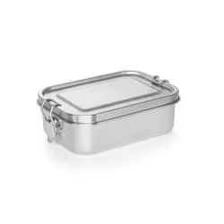 Lancheira. Marmita hermética em aço inoxidável (90% reciclado) Personalizado Lancheira. Marmita hermética em aço inoxidável (90% reciclado) Personalizado