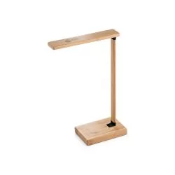 Luminária em bambu com carregador wireless Personalizada Luminária em bambu com carregador wireless Personalizada