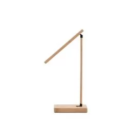 Luminária em bambu com carregador wireless Personalizada Luminária em bambu com carregador wireless Personalizada