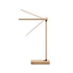Luminária em bambu com carregador wireless Personalizada Luminária em bambu com carregador wireless Personalizada