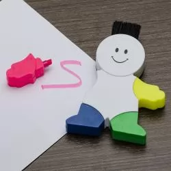 Marca Texto Boneco com Limpador de Tela e Teclado Personalizada Marca Texto Boneco com Limpador de Tela e Teclado Personalizada