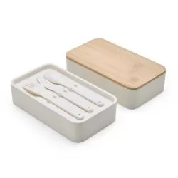 Marmita dupla Fibra Bambu Personalizada Marmita dupla Fibra Bambu Personalizada