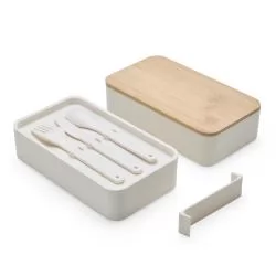Marmita dupla Fibra Bambu Personalizada Marmita dupla Fibra Bambu Personalizada