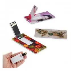 Mini Cartão Pen Drive 4 GB Personalizado