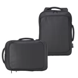 Mochila Couro Sintético USB 17 Litros Personalizada Mochila Couro Sintético USB 17 Litros Personalizada