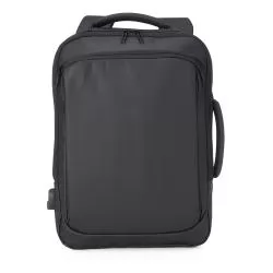 Mochila Couro Sintético USB 17 Litros Personalizada Mochila Couro Sintético USB 17 Litros Personalizada
