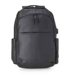 Mochila Couro Sintético USB 20 Litros Personalizada Mochila Couro Sintético USB 20 Litros Personalizada