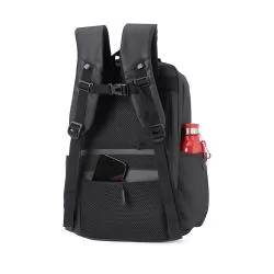 Mochila Couro Sintético USB 20 Litros Personalizada Mochila Couro Sintético USB 20 Litros Personalizada