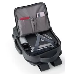 Mochila Couro Sintético USB 23 Litros Personalizada Mochila Couro Sintético USB 23 Litros Personalizada
