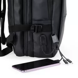 Mochila de Couro Sintético 36 Litros Personalizada Mochila de Couro Sintético 36 Litros Personalizada