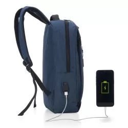 Mochila de Nylon USB 21L Personalizada Mochila de Nylon USB 21L Personalizada