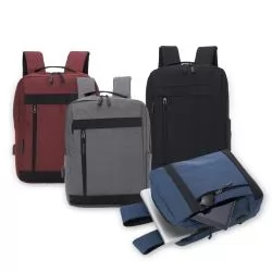 Mochila de Nylon USB 21L Personalizada Mochila de Nylon USB 21L Personalizada