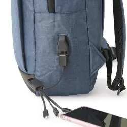 Mochila de Nylon USB 21L Personalizada Mochila de Nylon USB 21L Personalizada