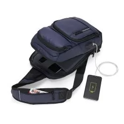 Mochila de Ombro USB Personalizada Mochila de Ombro USB Personalizada