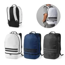 Mochila em 290T poliéster reciclado em sarja Personalizada Mochila em 290T poliéster reciclado em sarja Personalizada