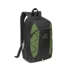 Mochila em 600D com detalhes em ripstop colorido Personalizada Mochila em 600D com detalhes em ripstop colorido Personalizada
