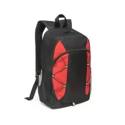 Mochila em 600D com detalhes em ripstop colorido Personalizada Mochila em 600D com detalhes em ripstop colorido Personalizada