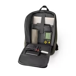 Mochila para notebook em poliéster reciclado (100% rPET) Personalizada Mochila para notebook em poliéster reciclado (100% rPET) Personalizada