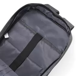 Mochila Poliéster com Bloqueador RFID Personalizada Mochila Poliéster com Bloqueador RFID Personalizada