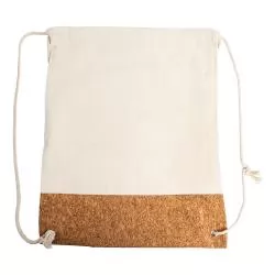 Mochila Saco de Lona e Cortiça Personalizada Mochila Saco de Lona e Cortiça Personalizada