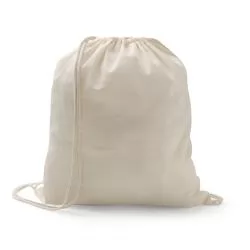Mochila Saco em Algodão Reciclado Personalizada Mochila Saco em Algodão Reciclado Personalizada