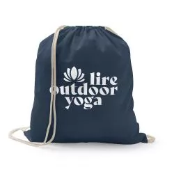 Mochila Saco em Algodão Reciclado Personalizada Mochila Saco em Algodão Reciclado Personalizada