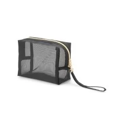 Nécessaire de Malha de Nylon Personalizado Nécessaire de Malha de Nylon Personalizado