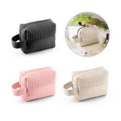 Nécessaire em PU% (21% de PU reciclado e 30% de poliéster reciclado) Personalizado Nécessaire em PU% (21% de PU reciclado e 30% de poliéster reciclado) Personalizado