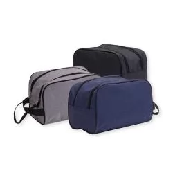 Necessaire Poliéster com Zíper Duplo Personalizado Necessaire Poliéster com Zíper Duplo Personalizado
