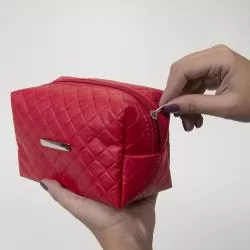 Necessaire Puff Matelassê Personalizado Necessaire Puff Matelassê Personalizado