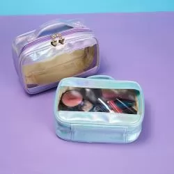 Necessaire Sintética Holográfica Impermeável Personalizado Necessaire Sintética Holográfica Impermeável Personalizado