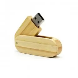 Pen Drive Giratório Ecológico 8 GB Personalizado Pen Drive Giratório Ecológico 8 GB Personalizado