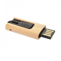 Pen Drive Retrátil Ecológico 8 GB Personalizado Pen Drive Retrátil Ecológico 8 GB Personalizado