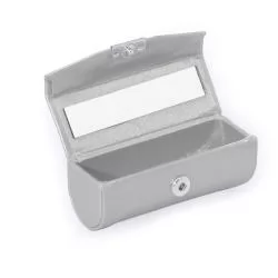 Porta Batom Couro Sintético Personalizada Porta Batom Couro Sintético Personalizada