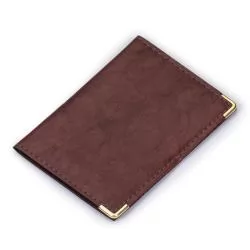 Porta Documento em Couro Sintético Personalizada Porta Documento em Couro Sintético Personalizada