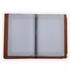 Porta Documento em Couro Sintético Personalizada Porta Documento em Couro Sintético Personalizada