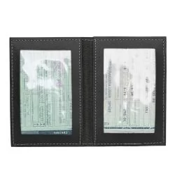 Porta Documento em Couro Sintético Personalizada Porta Documento em Couro Sintético Personalizada
