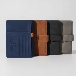 Porta Passaporte em Couro Sintético Personalizada Porta Passaporte em Couro Sintético Personalizada